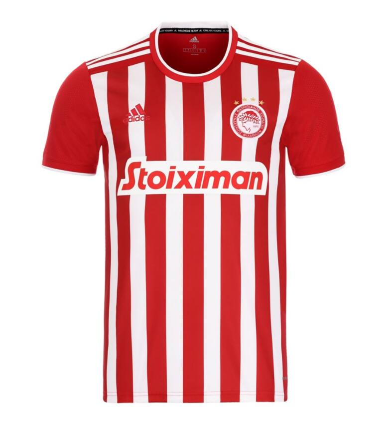 2021/22 Olympiacos Piraeus Home Kit Soccer Jersey